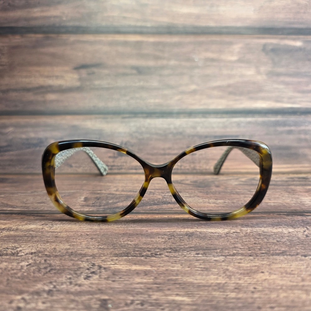 Coach HC 8040B Keri Spotty Tortoise Cat Eye Eyeglasses Frames 58-15-135